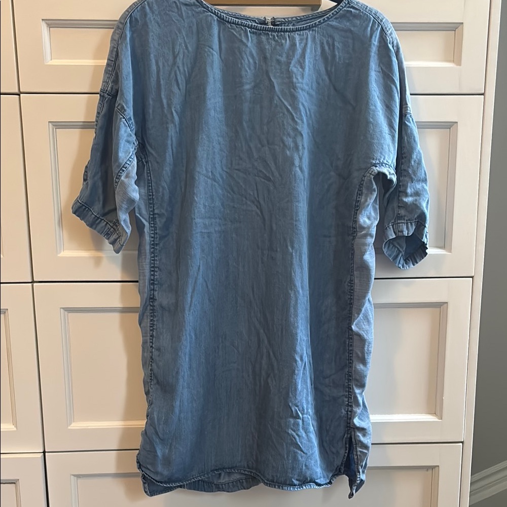 Life In Progress Light Blue Denim Dress